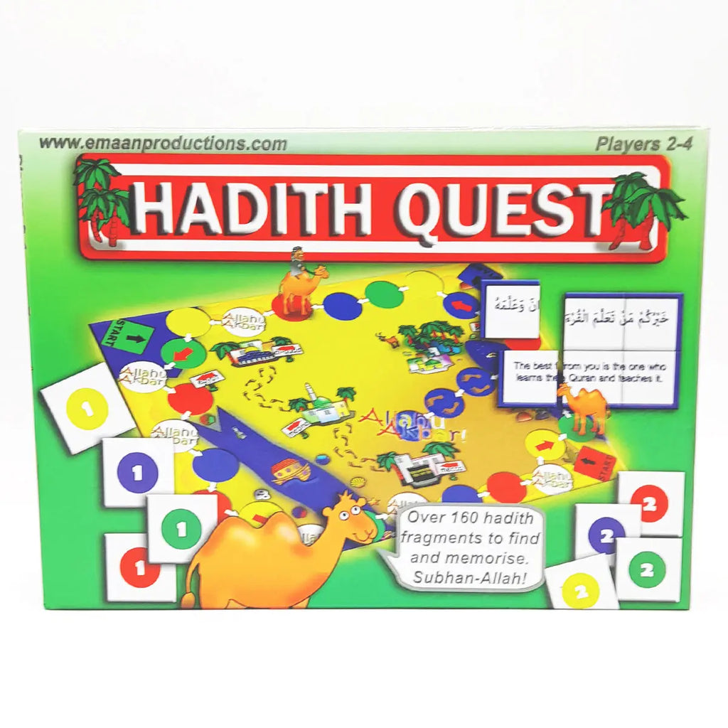 Hadith Quest Board Game-almanaar Islamic Store