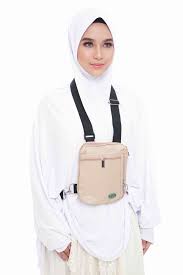 Hajj & Umrah Secure Side Bag & Neck Bag (Medium size)-almanaar Islamic Store