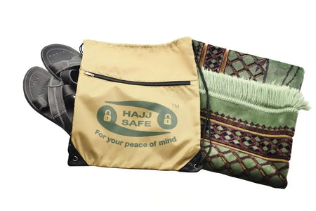 Hajj Umrah Shoe & Prayer Mat Bag-almanaar Islamic Store