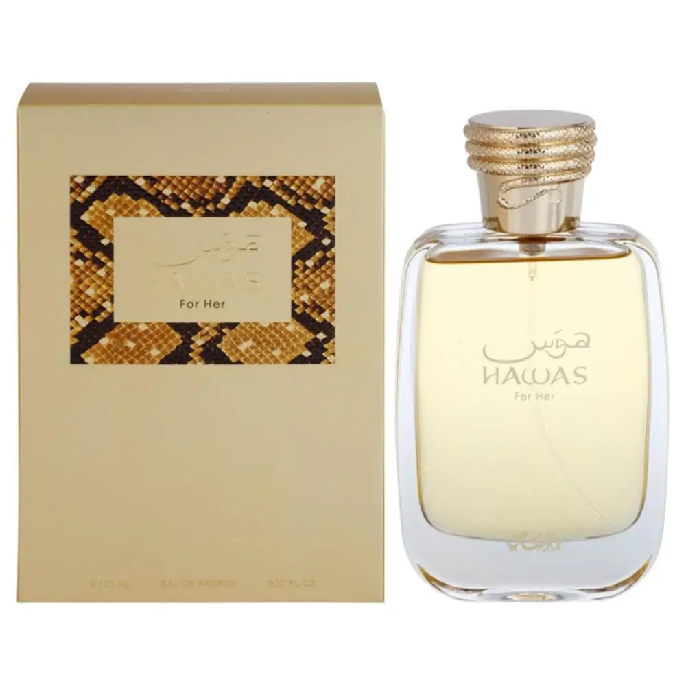 Hawas (For Her) Eau de Parfum 100ml Rasasi-almanaar Islamic Store