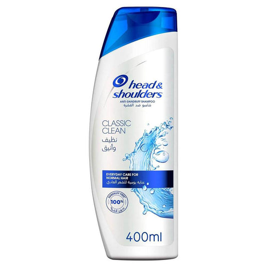 Head & Shoulders Classic Clean Anti-Dandruff Shampoo 400 ml-almanaar Islamic Store