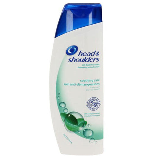 Head & Shoulders Soothing Scalp Care Anti-Dandruff Shampoo 400 ml-almanaar Islamic Store