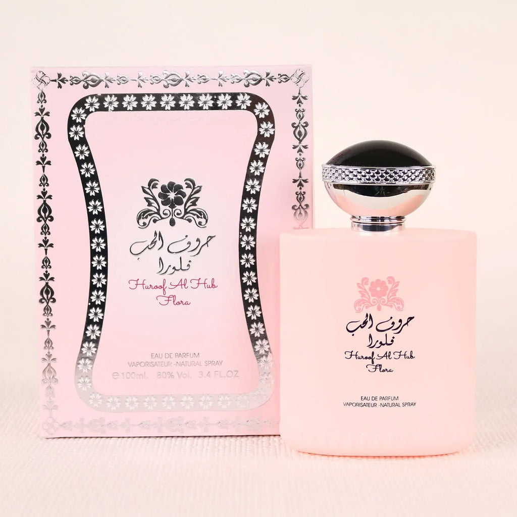 Huroof Al Hub Flora Eau de Parfum 100ml Ard Al Zaafaran-almanaar Islamic Store