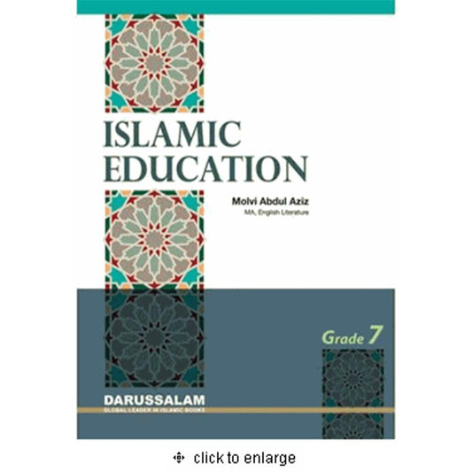 Islamic Studies Grade 7 By Maulvi Abdul Aziz-almanaar Islamic Store