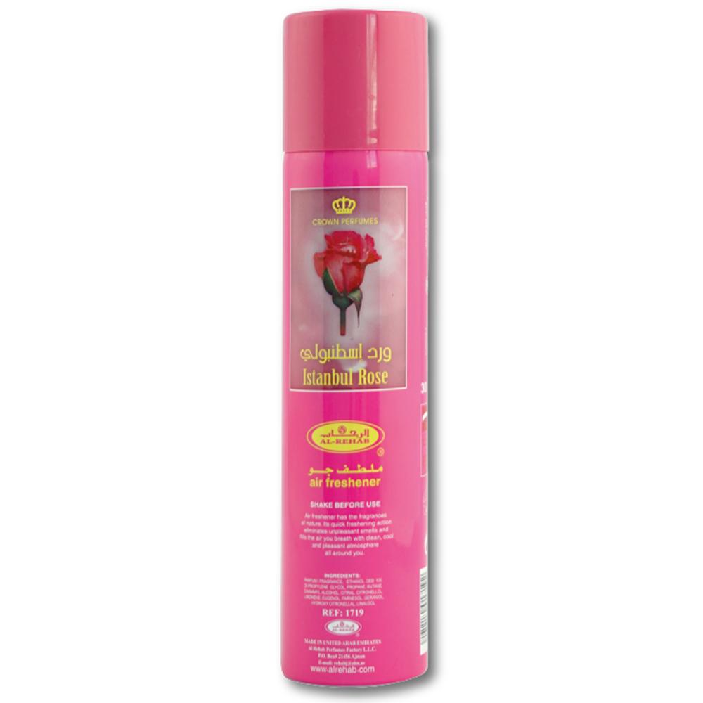 Istanbul Rose Air Freshener Spray 300ml Al Rehab-almanaar Islamic Store