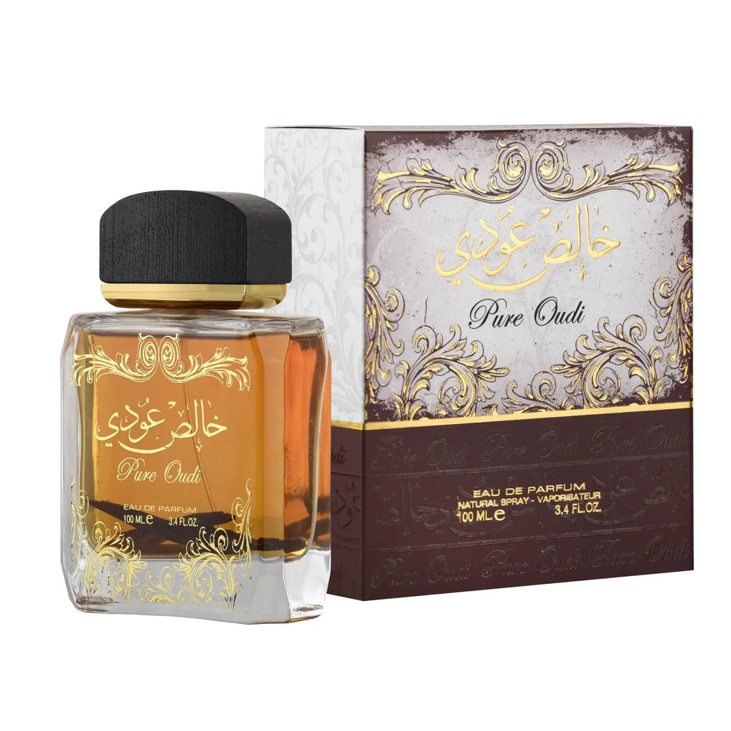 Khalis Oudi (Pure Oudi) Eau De Parfum 100ml Lattafa-almanaar Islamic Store