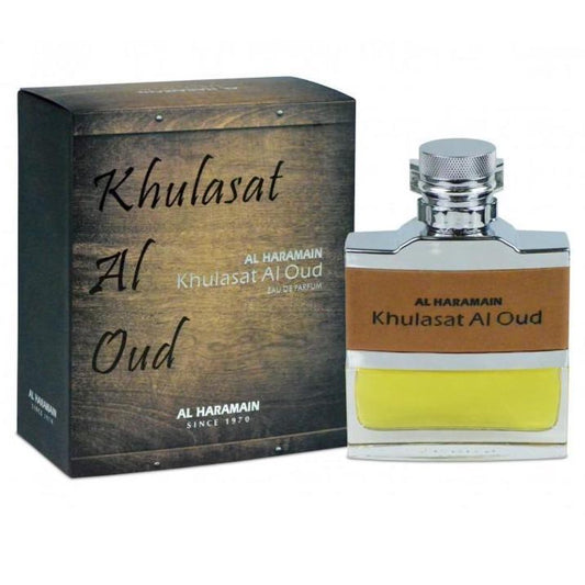 Khulasat Al Oud Eau de Parfum 100ml Al Haramain-almanaar Islamic Store