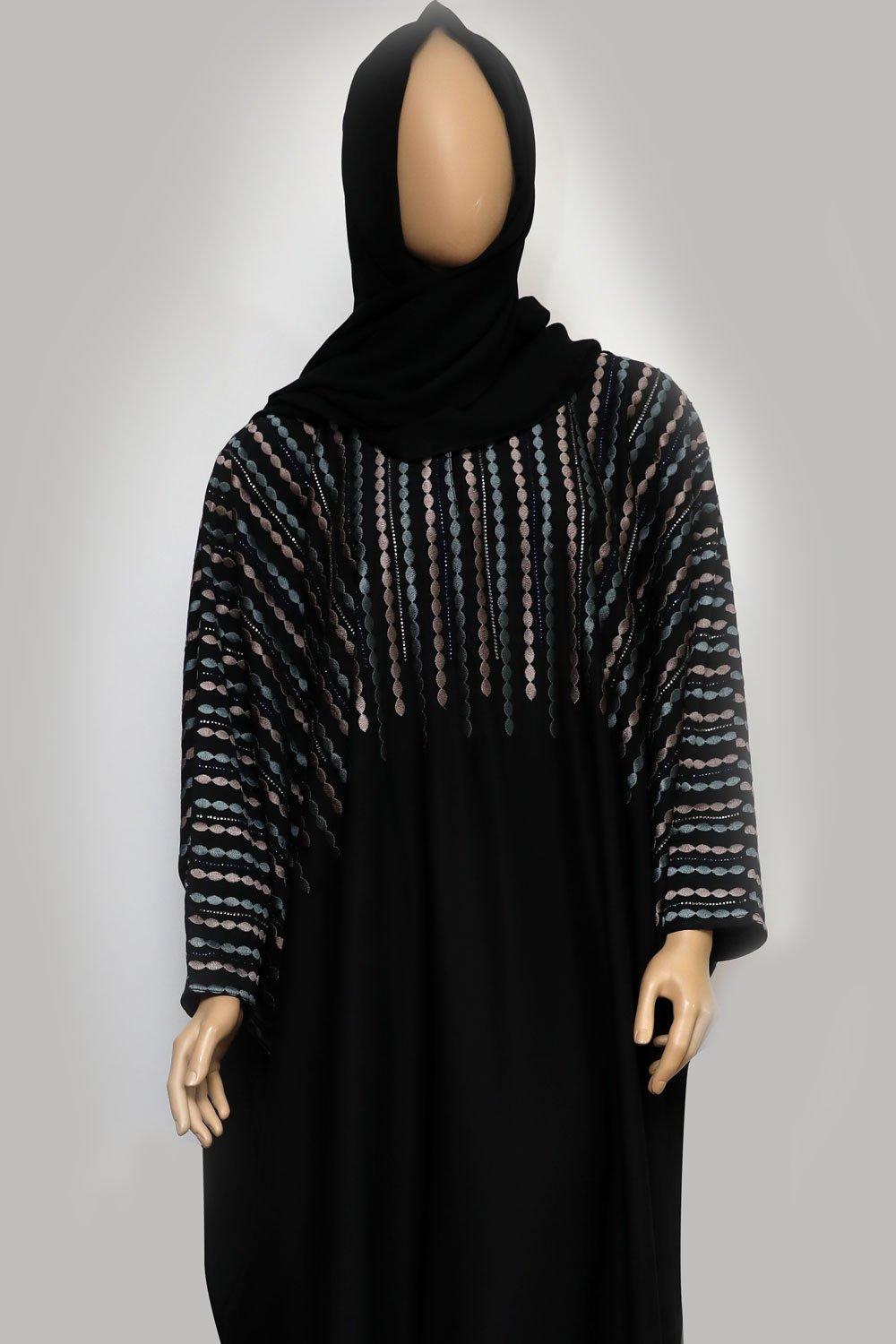 Ladies Butterfly Sleeve Abaya-almanaar Islamic Store