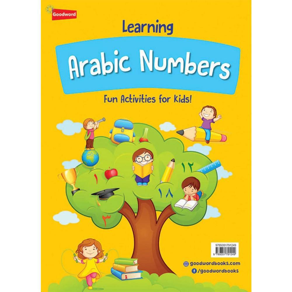 Learning Arabic Numbers Fun Activities For Kids-almanaar Islamic Store