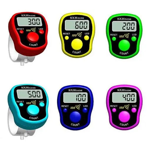 LED Digital Counter Finger Tasbih-almanaar Islamic Store