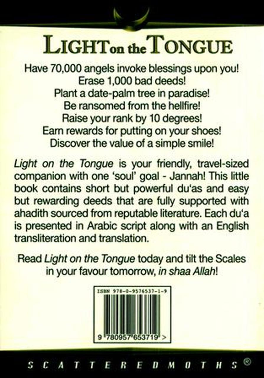 Light on the Tongue (Pocket Size)-almanaar Islamic Store