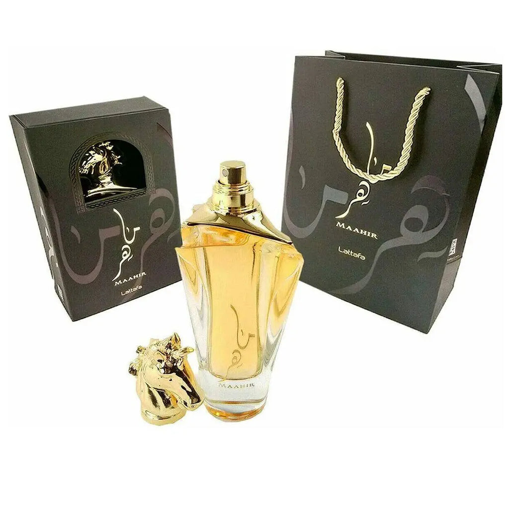 Maahir Black Edition Eau de Parfum 100ml Lattafa-almanaar Islamic Store