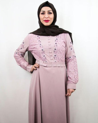 Majestic Floral Boutique Dresses-almanaar Islamic Store