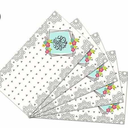 Money Wallets - Eid Mubarak Pack of 5-almanaar Islamic Store