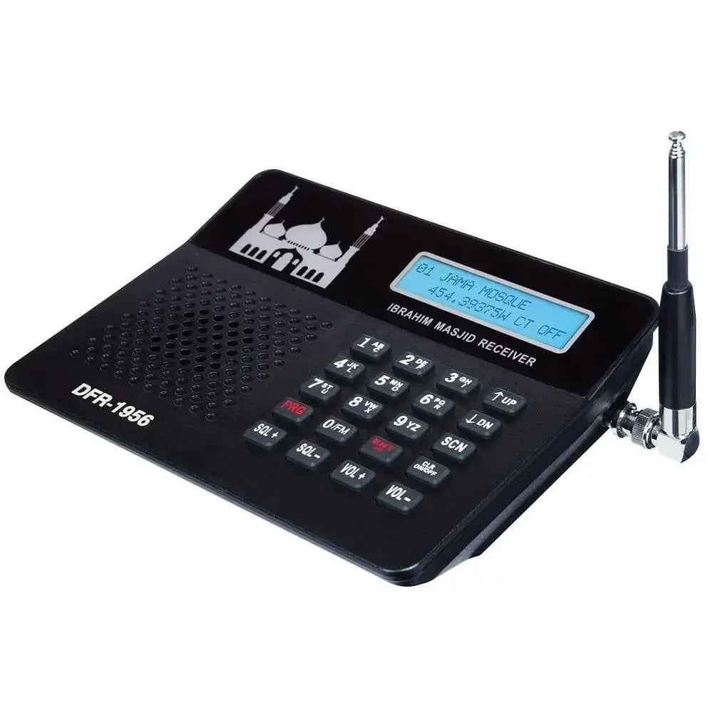 Mosque Azan & Programs Receiver Desktop Radio Scanner 1 Yr Warranty