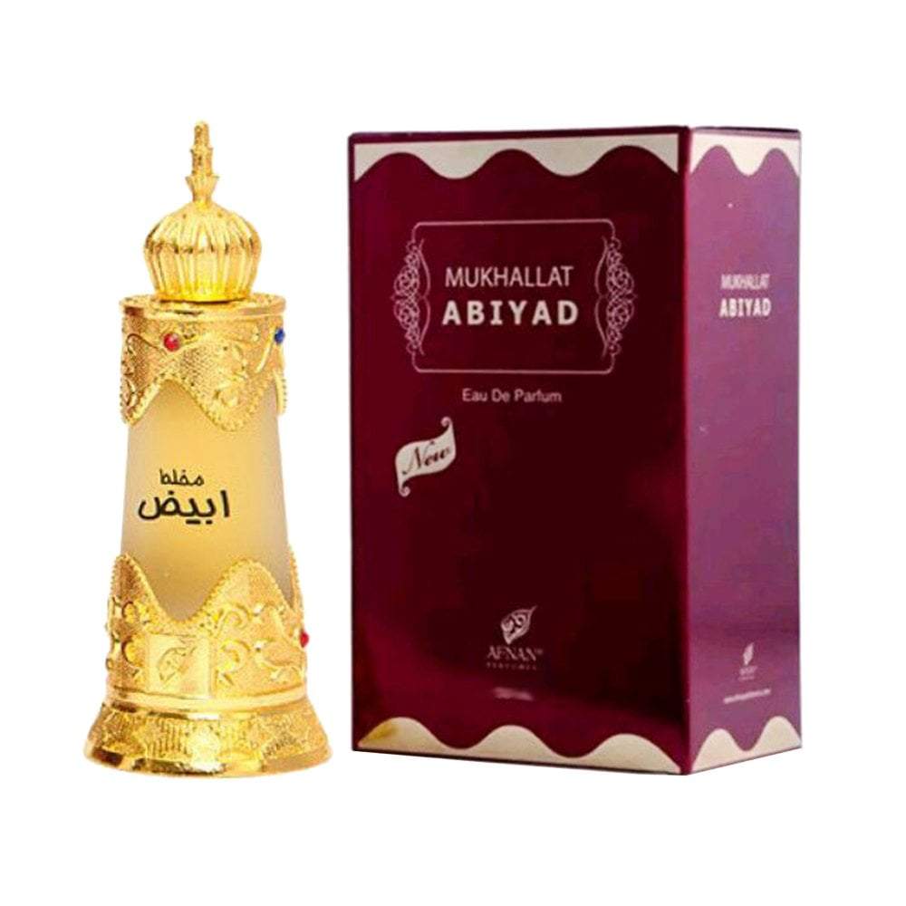 Mukhallat Abiyad Concentrated Perfume Oil 20ml Afnan-almanaar Islamic Store