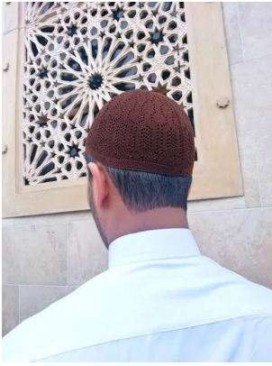 100% Cotton Prayer Hat Kufi - One Size-almanaar Islamic Store