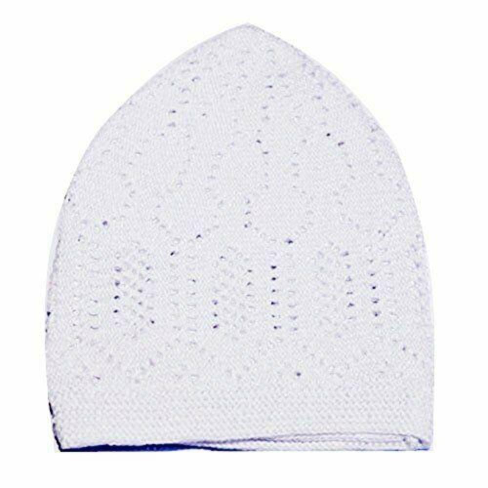 100% Cotton Prayer Hat Kufi - One Size-almanaar Islamic Store