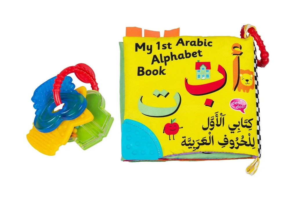 My First Arabic Alphabet & Number Cloth Book-almanaar Islamic Store