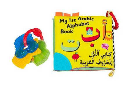 My First Arabic Alphabet & Number Cloth Book-almanaar Islamic Store