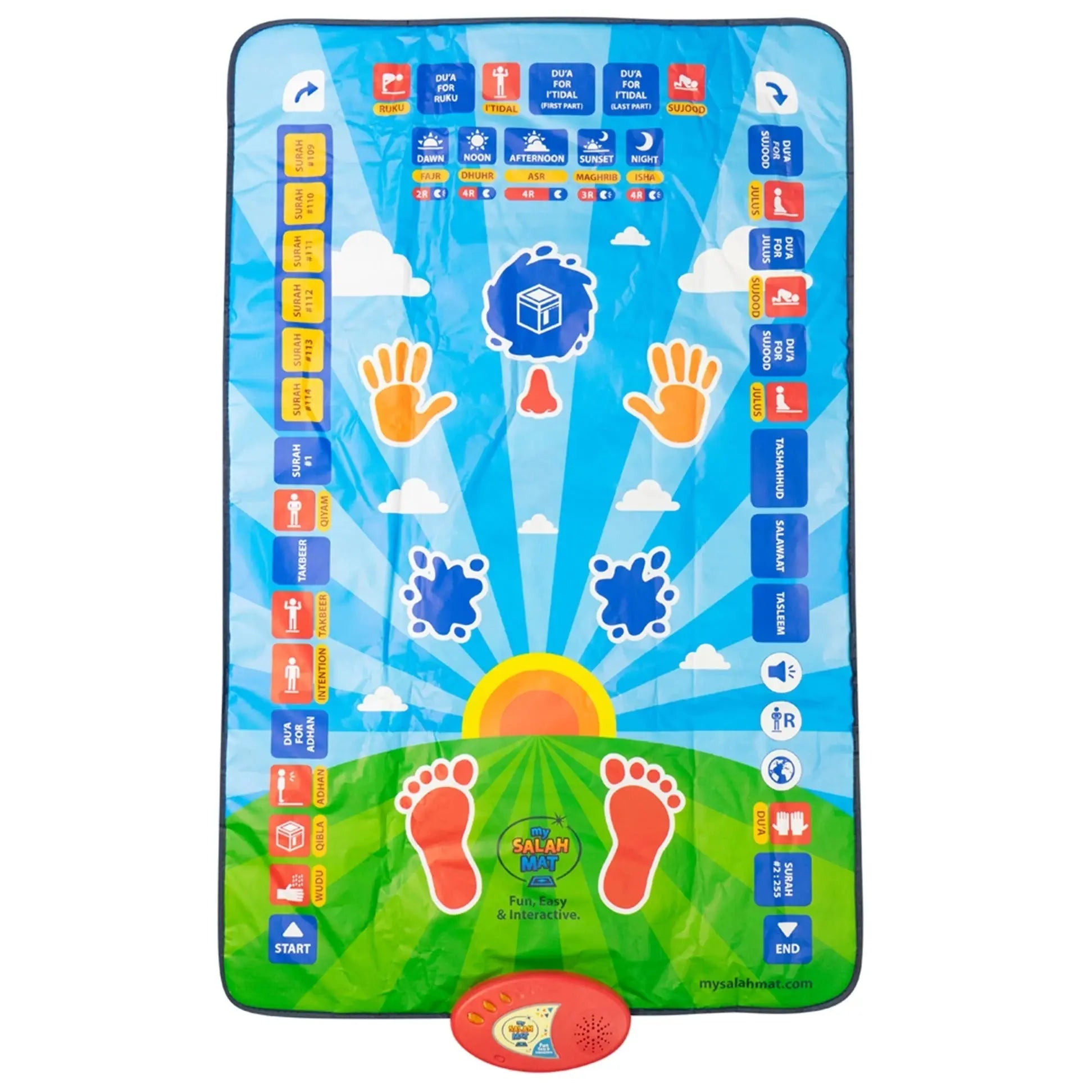 My Salah Mat - Educational Interactive Prayer Mat-almanaar Islamic Store