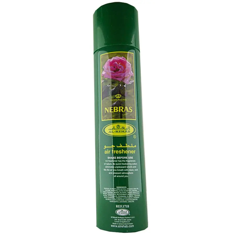 Nebras Air Freshener Spray 300ml Al Rehab-almanaar Islamic Store