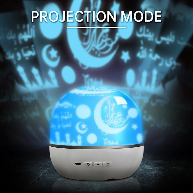 Night Lamp Projection Quran Speaker-almanaar Islamic Store