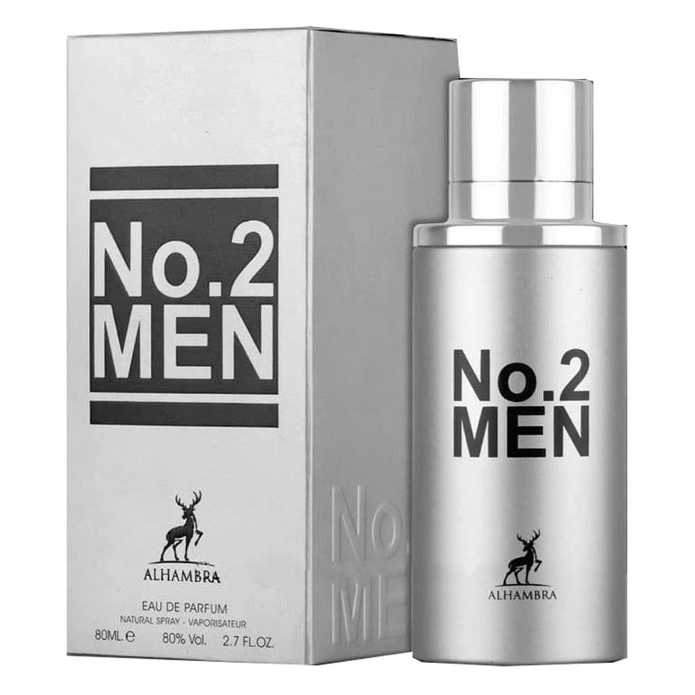 No. 2 Men Eau De Parfum 80ml Alhambra-almanaar Islamic Store
