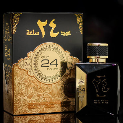 Oud 24 Hours Eau de Parfum 100ml Ard Al Zaafaran-almanaar Islamic Store