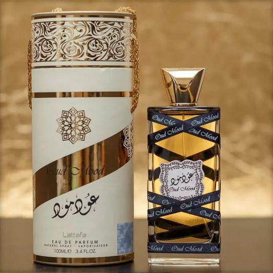 Oud Mood Eau De Parfum 100ml Lattafa-almanaar Islamic Store