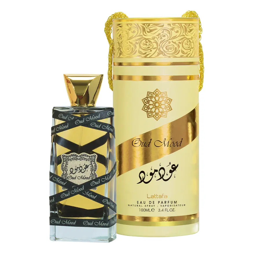 Oud Mood Eau De Parfum 100ml Lattafa-almanaar Islamic Store