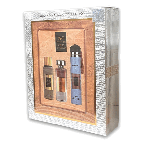 Oud Romancea 3 Piece Gift Set Collection Ard al Zaafaran-almanaar Islamic Store