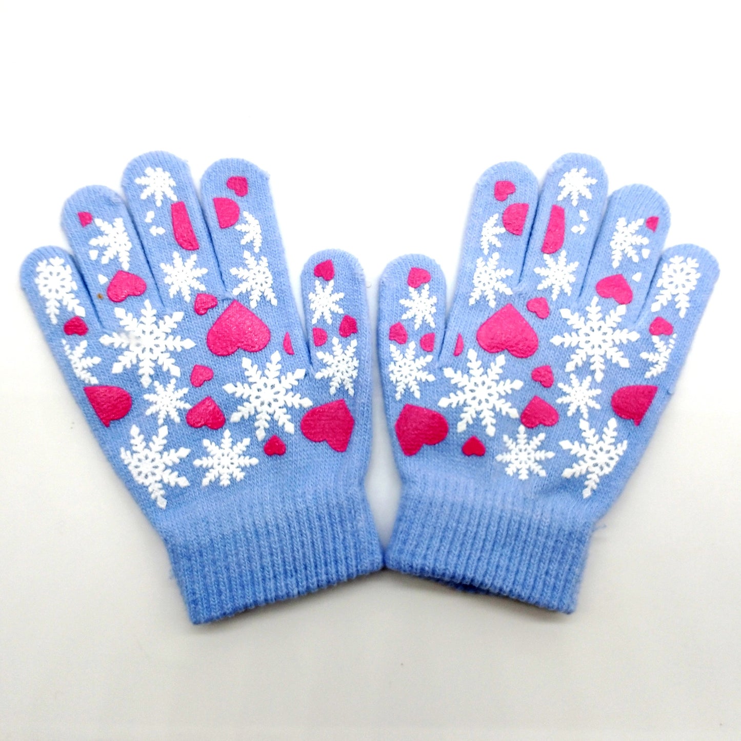 Pair kids Hand Gloves - sky – almanaar Islamic Store