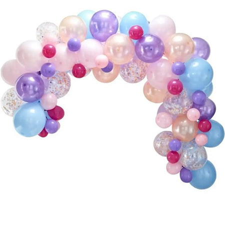 Pastel Balloon Arch (Balloons)-almanaar Islamic Store