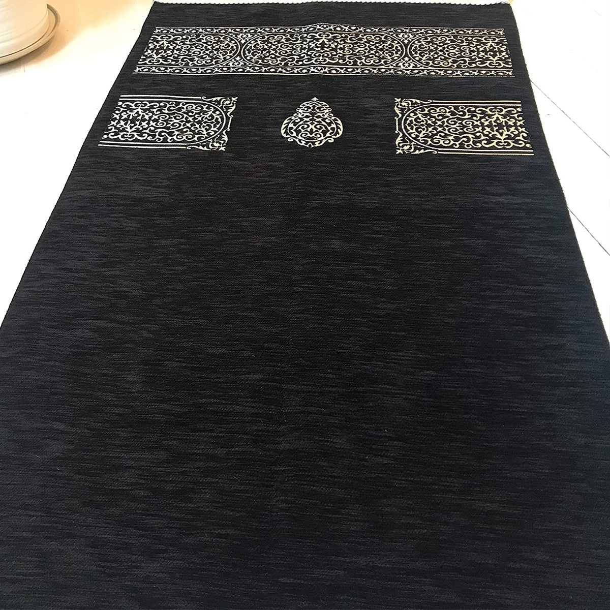 Pattern Prayer Mat with Elegant Cylinder Gift Box-almanaar Islamic Store