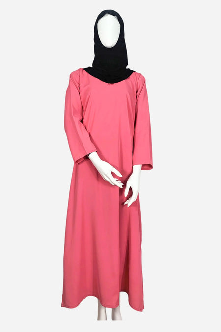 Plain Korean Nida Abaya With A Pocket-almanaar Islamic Store