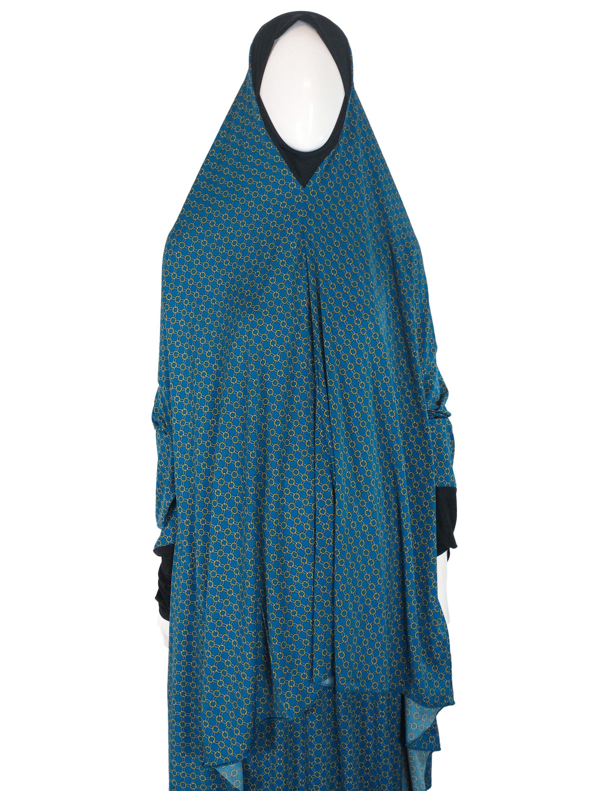 Prayer Dress Two Piece Turquoise-almanaar Islamic Store