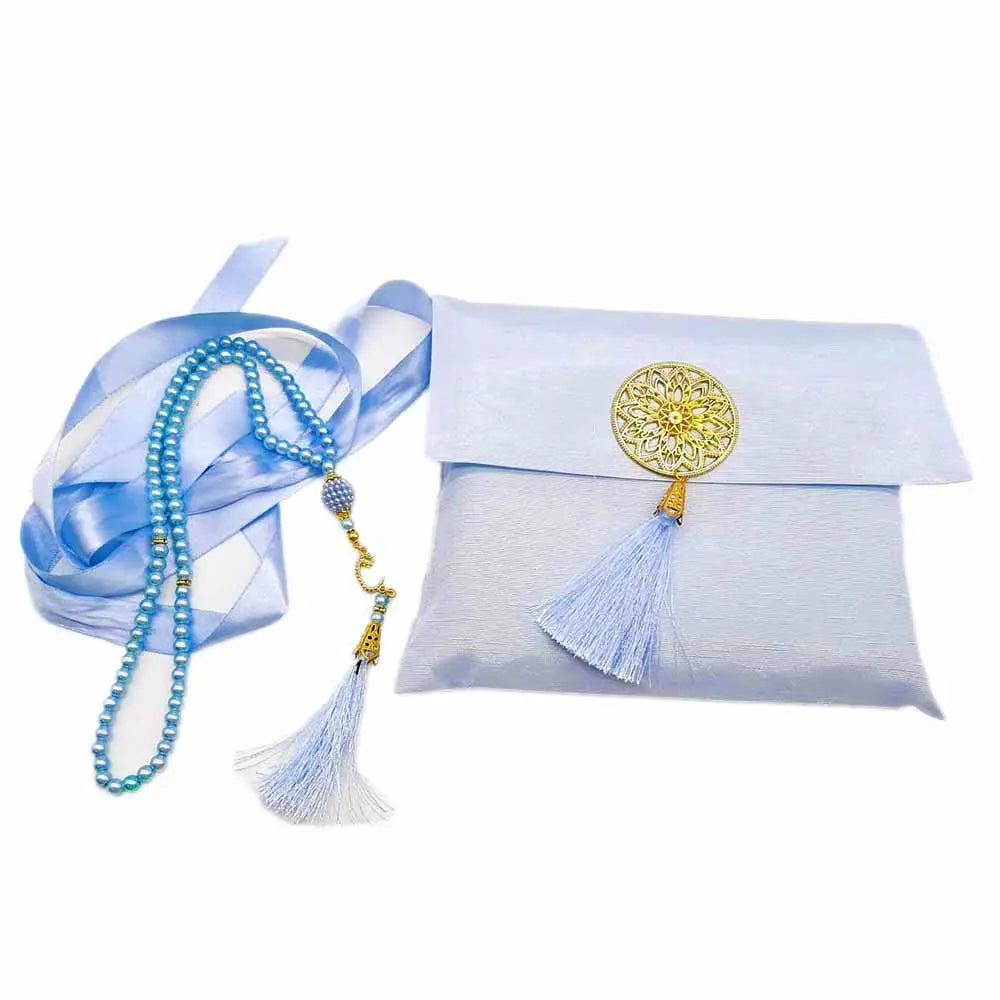 Prayer Mat With Tasbih Gift - A Beautiful Gift for Any Occasion-almanaar Islamic Store