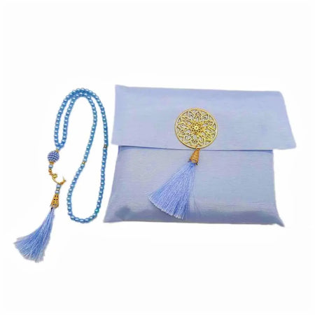 Prayer Mat With Tasbih Gift - A Beautiful Gift for Any Occasion-almanaar Islamic Store