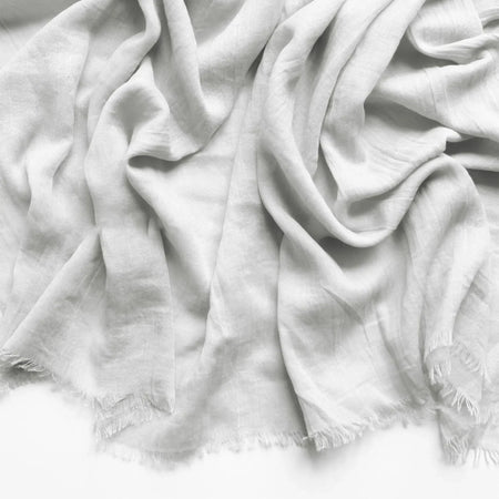 Cotton Blend Hijab Premium - White - Almanaar Islamic Store