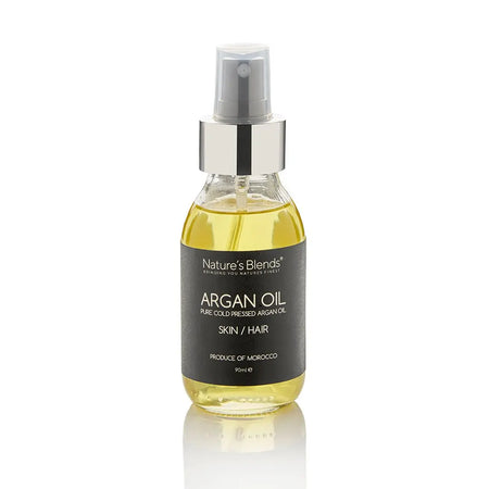 Pure Cold Pressed Argan Oil 90 ml Nature's Blends-almanaar Islamic Store