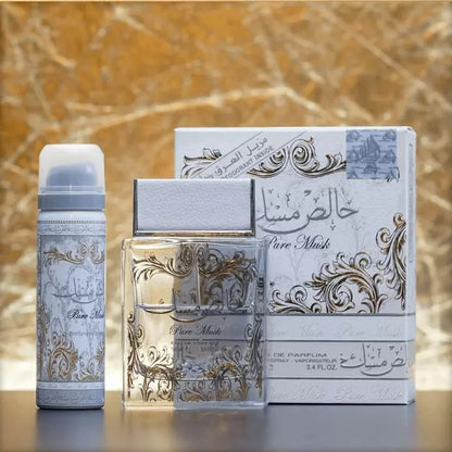Pure (Khalis) Musk Eau de Parfum 100ml Lattafa-almanaar Islamic Store