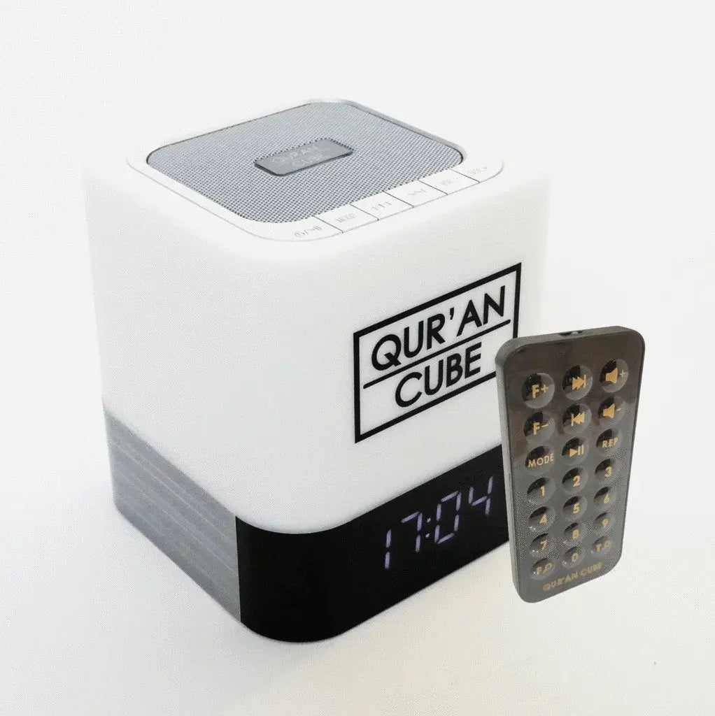 Quran Cube LED X (NEW) With Remote Control - 31 Recitations-almanaar Islamic Store