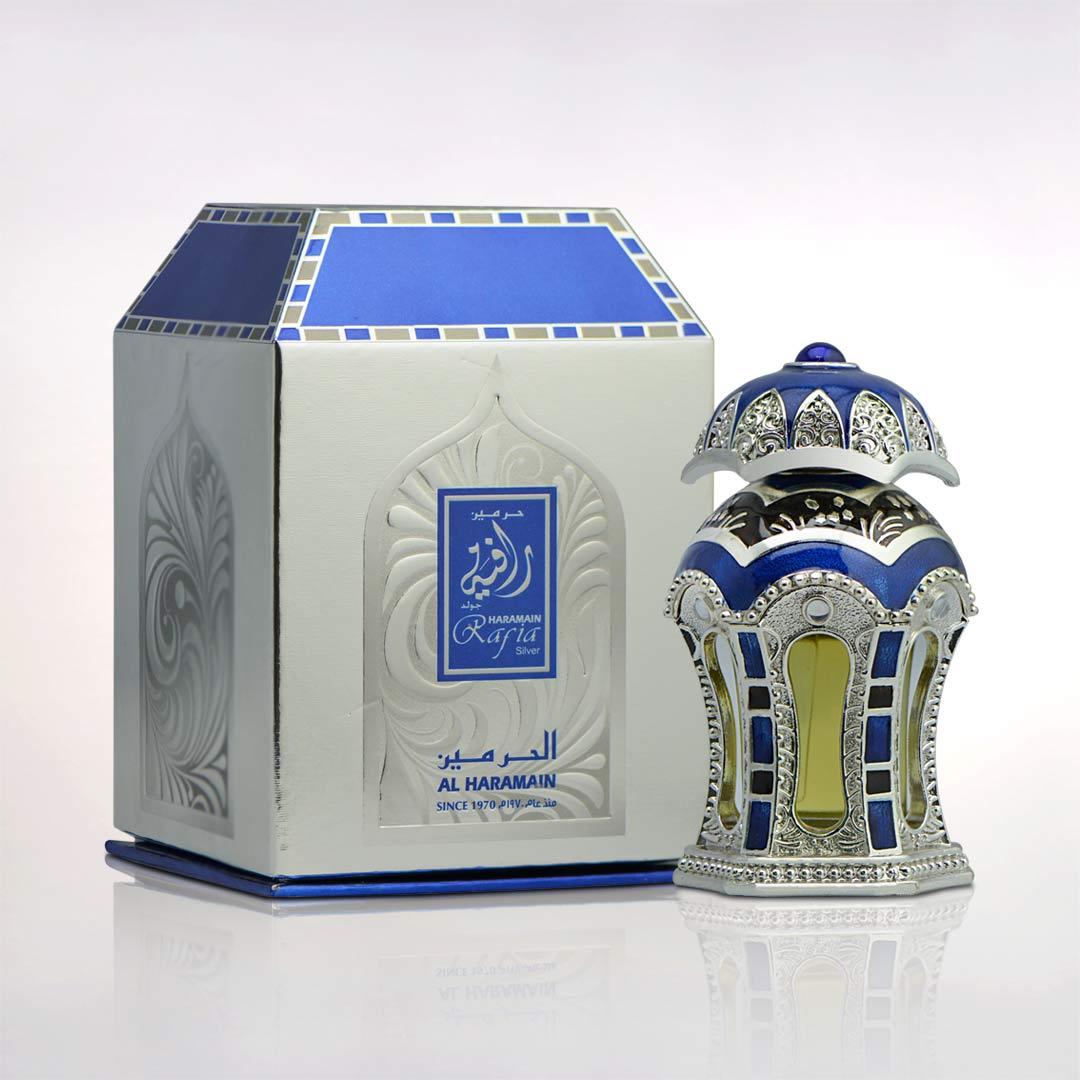 Rafia Gold/Silver Eau de Parfum 100ml Al Haramain-almanaar Islamic Store