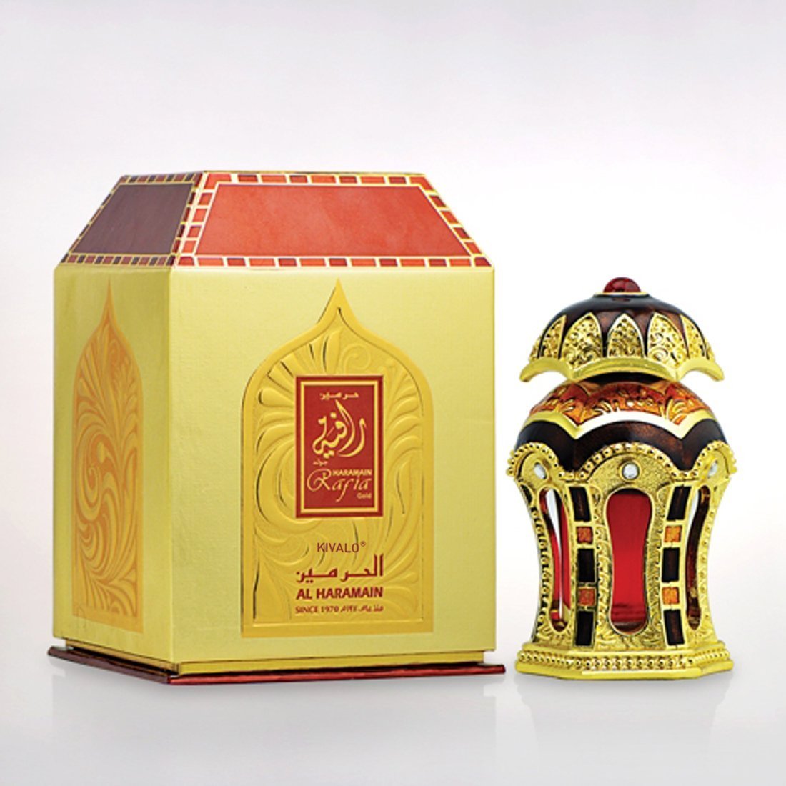 Rafia Gold/Silver Eau de Parfum 100ml Al Haramain-almanaar Islamic Store