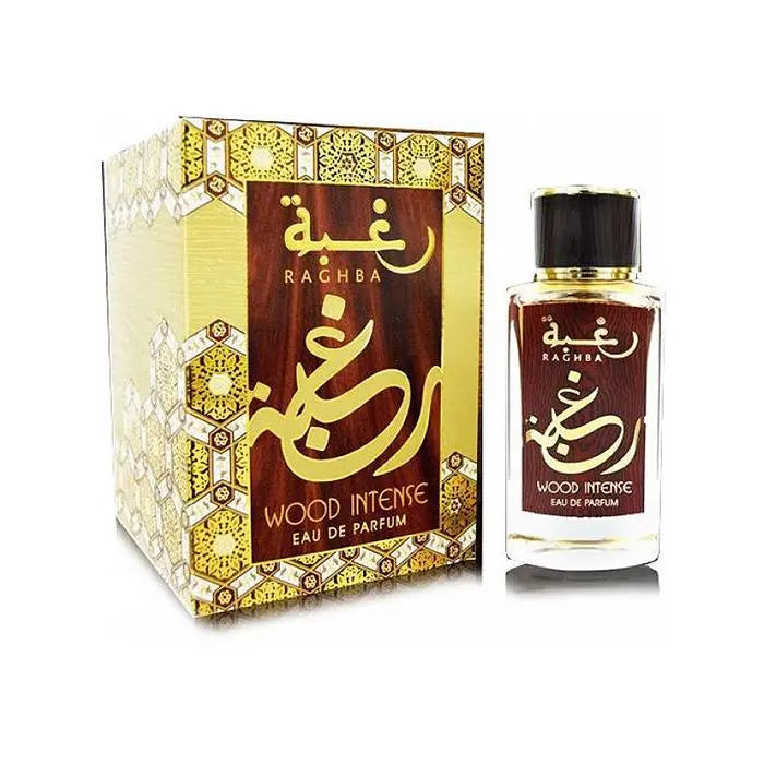 Raghba Wood Intense Eau De Parfum 100ml Lattafa-almanaar Islamic Store