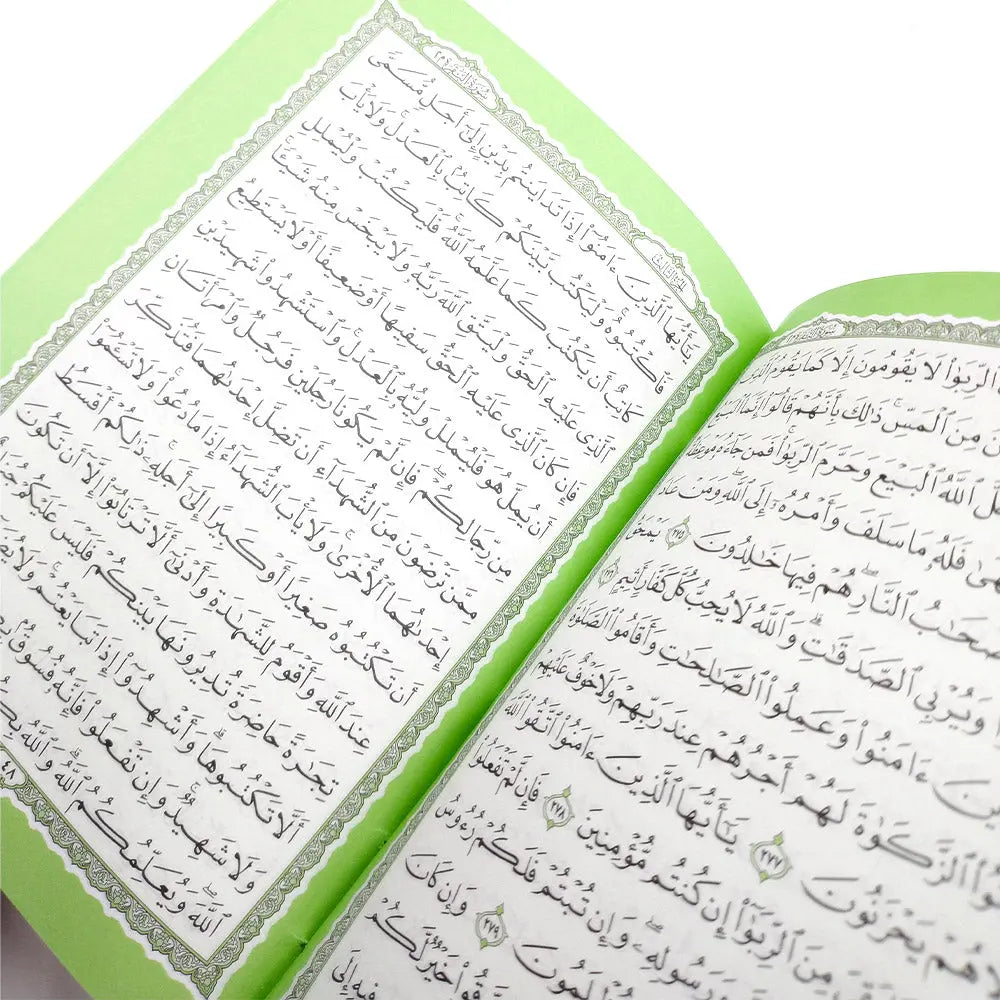 Rainbow Quran in Beautiful Leather Cover-almanaar Islamic Store