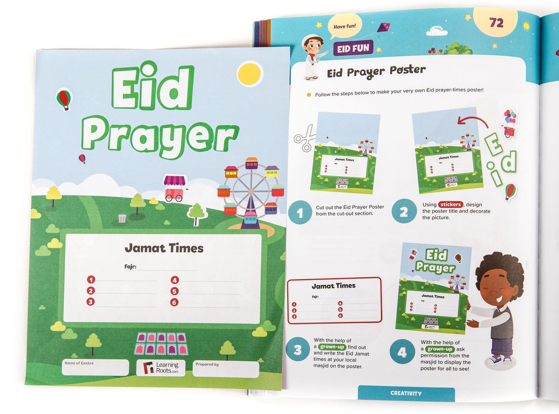 Ramadan Activity Book (Big Kids & Little Kids)-almanaar Islamic Store