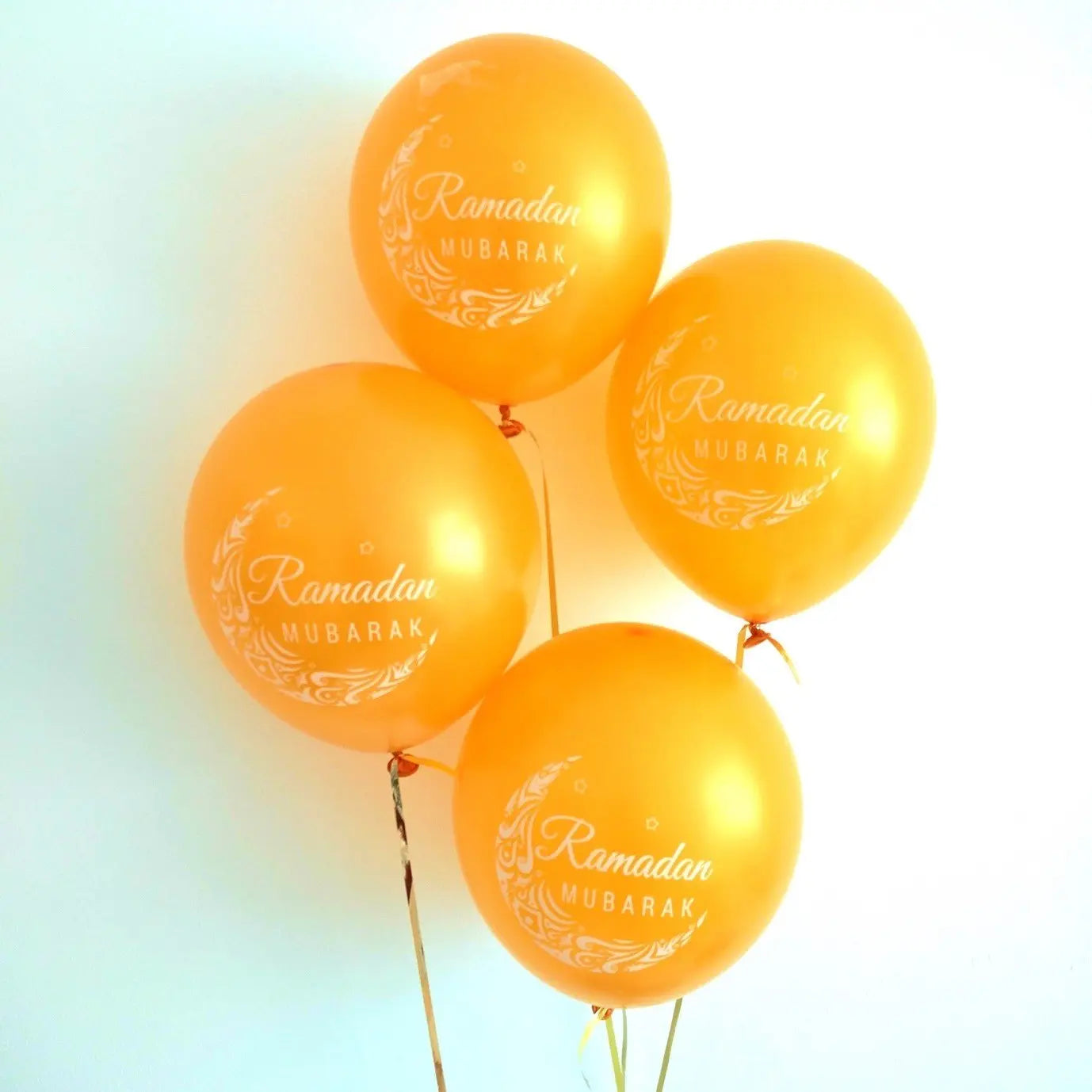 Ramadan Mubarak 10 Pack Balloons-almanaar Islamic Store