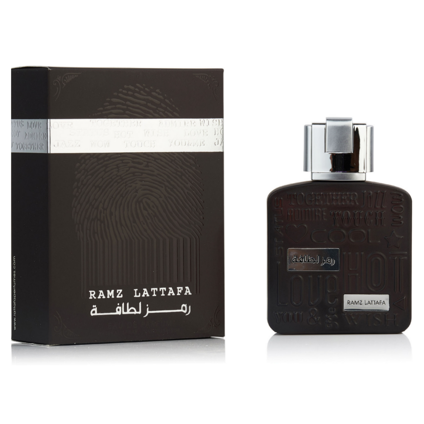 Ramz Lattafa (Silver) Eau De Parfum 100ml Lattafa-almanaar Islamic Store